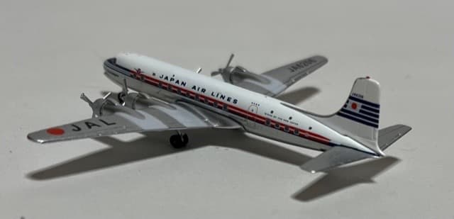 航空機・ヘリコプター JAL DC-6 JA6206