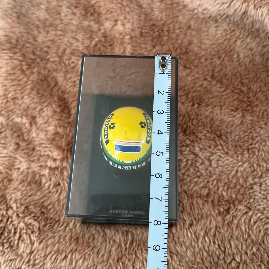 レア品　ミニチャンプス　アイルトン・セナ 1/8サイズ【ミニチュアヘルメット】
