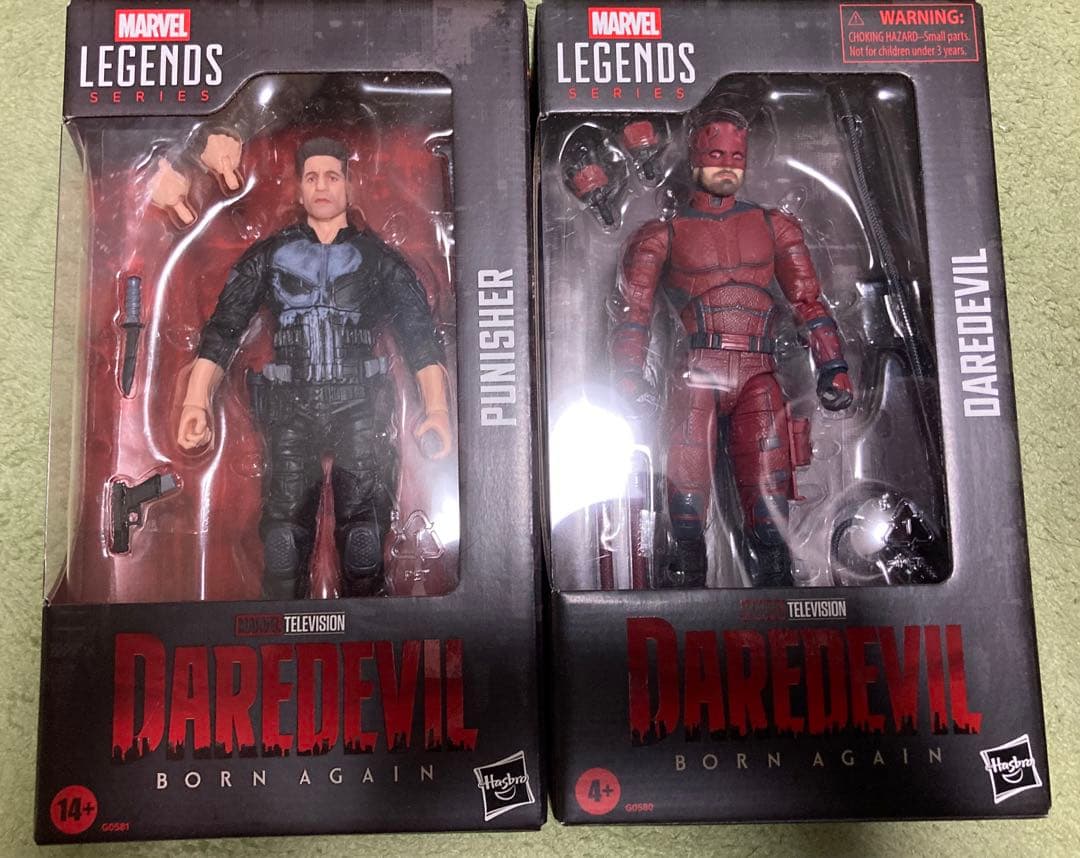 マーベルレジェンド デアデビル パニッシャー セット ボーンアゲイン 未開封