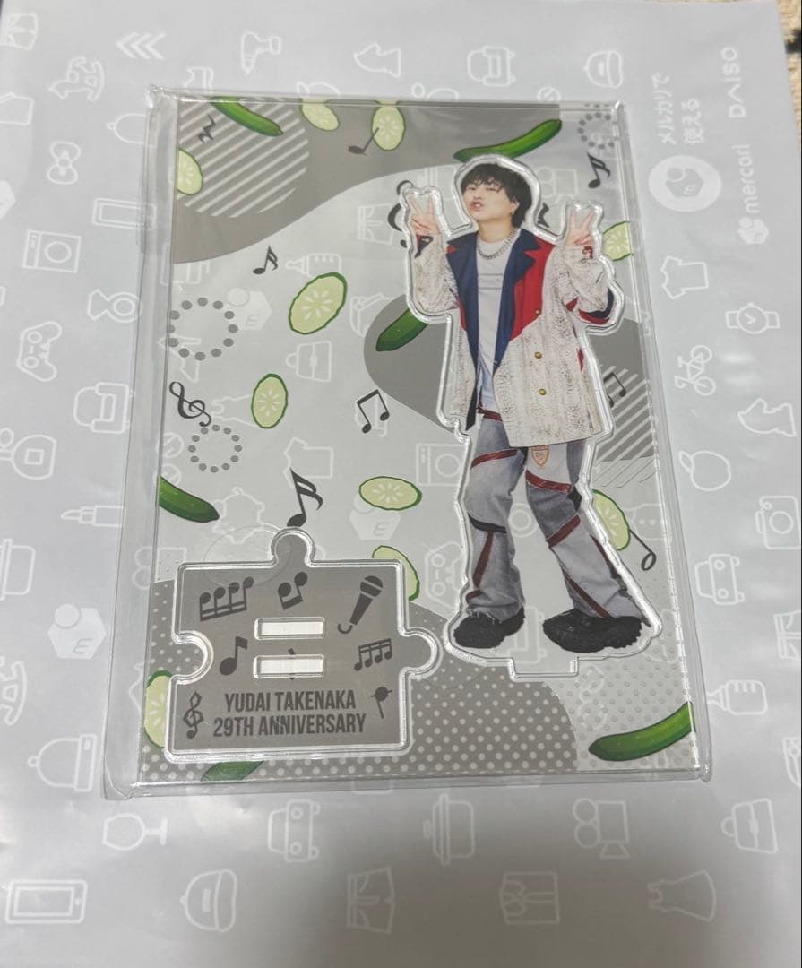 竹中雄大　アクリルスタンド3枚