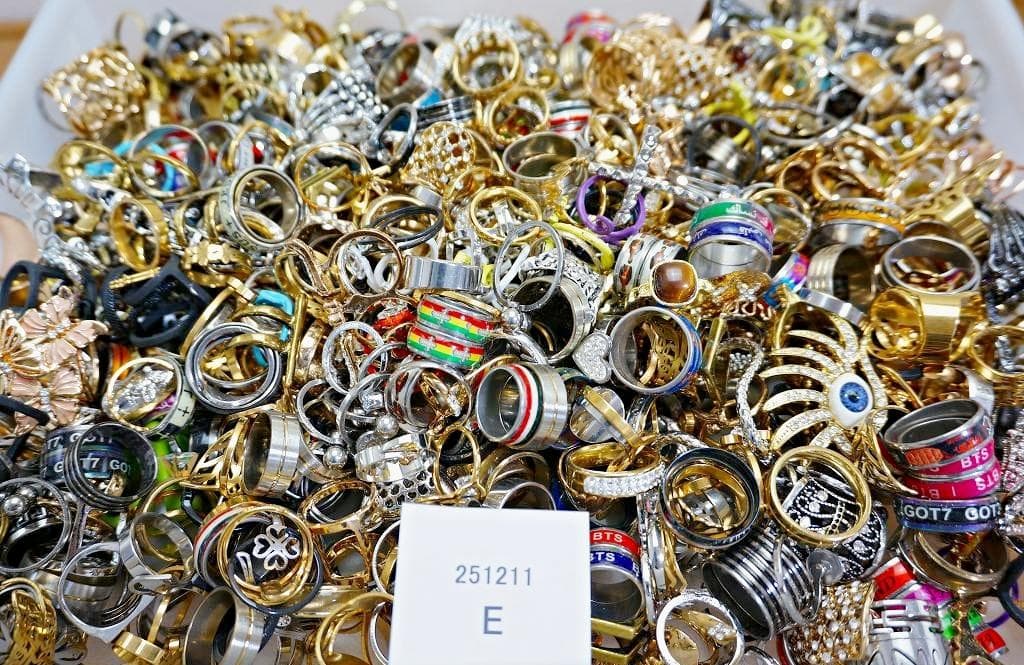 [49] ファッションリング 大量3kgセット 指輪 Nd9-251211E