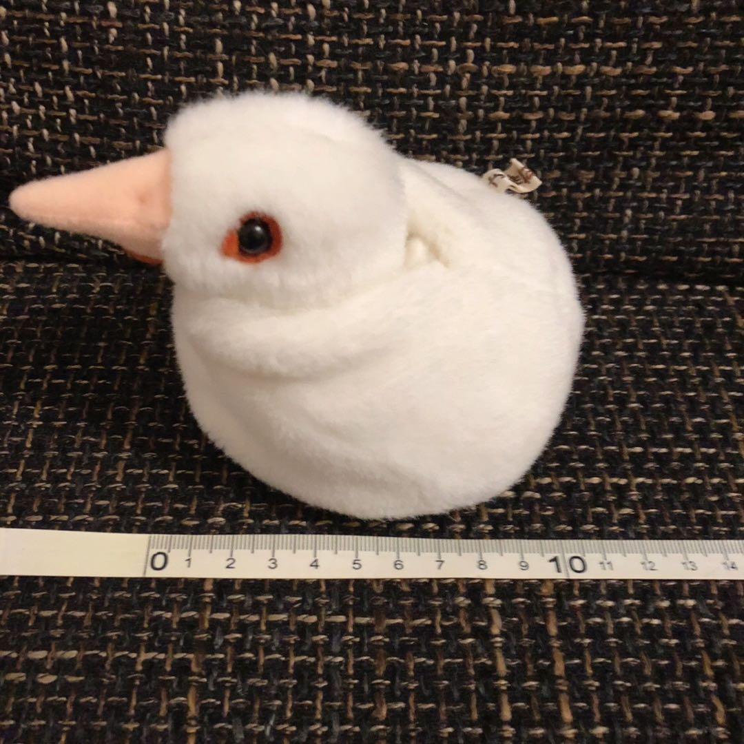 やまね工房　ぬいぐるみ　こうのとりのひな　コウノトリ