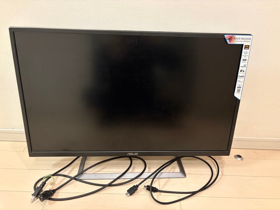 ASUS VA32UQ 4KHDR HDMI✖︎2 Eye Care ディスプレイ