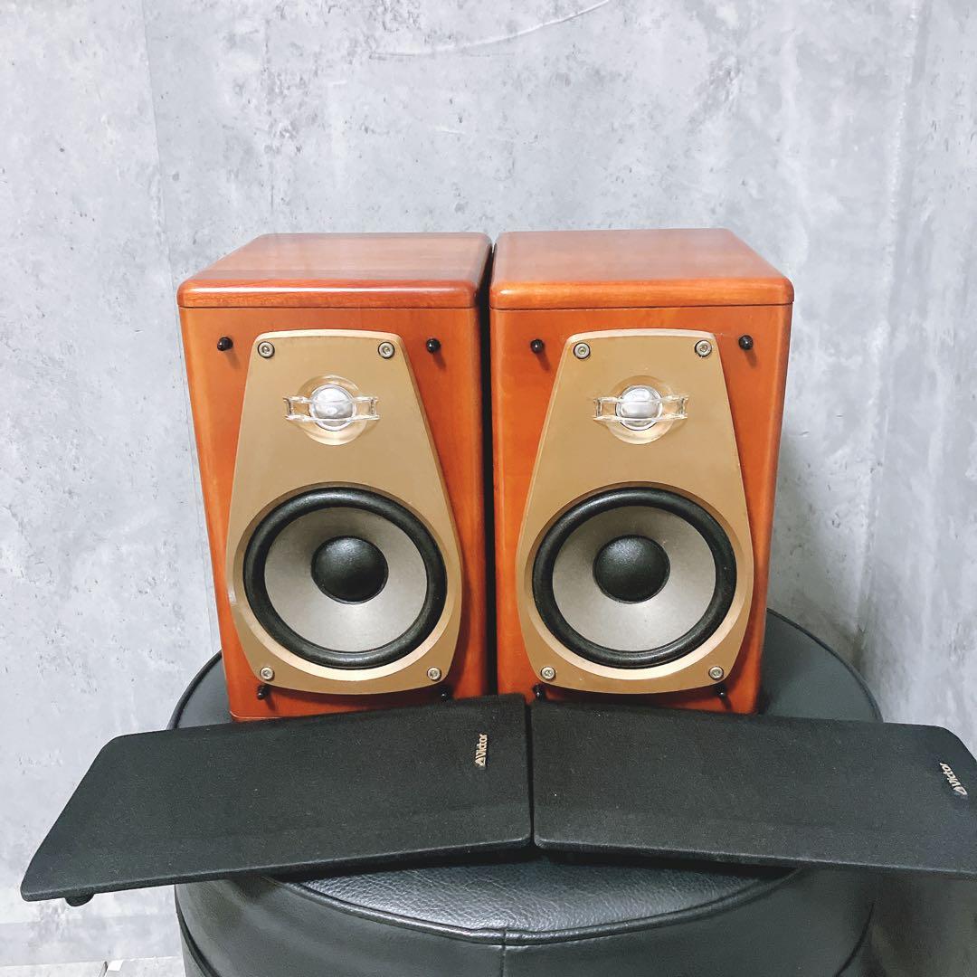 【良品】Victor SX-V05スピーカー 木製キャビネット ブックシェルフ