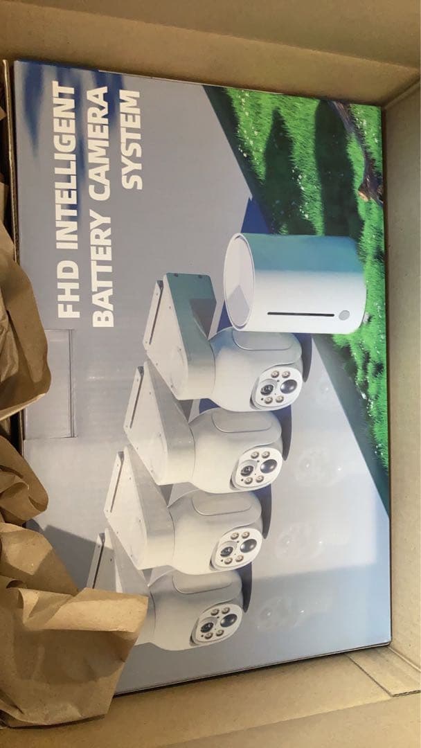 CAMCAMP 防犯カメラ ワイヤレス 監視カメラ 500万画素 電源不要