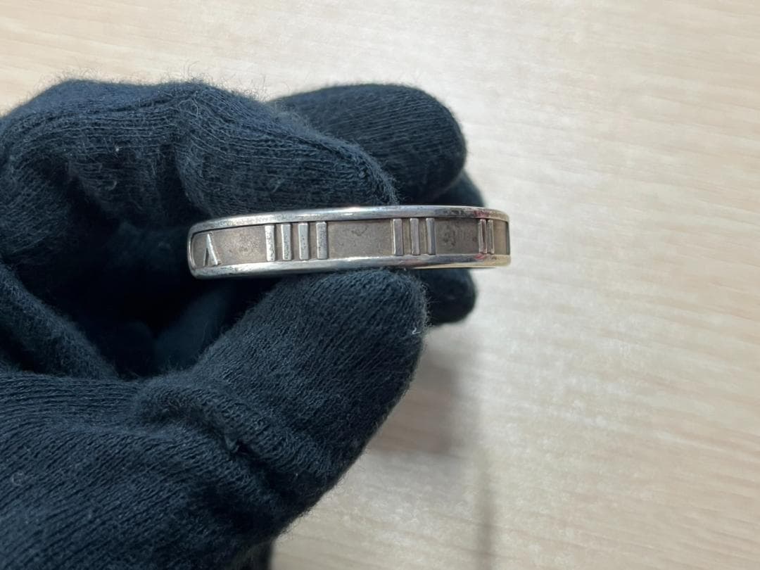 ティファニー アトラス シルバーバングル ヴィンテージ 約14.5㎝ 中古品