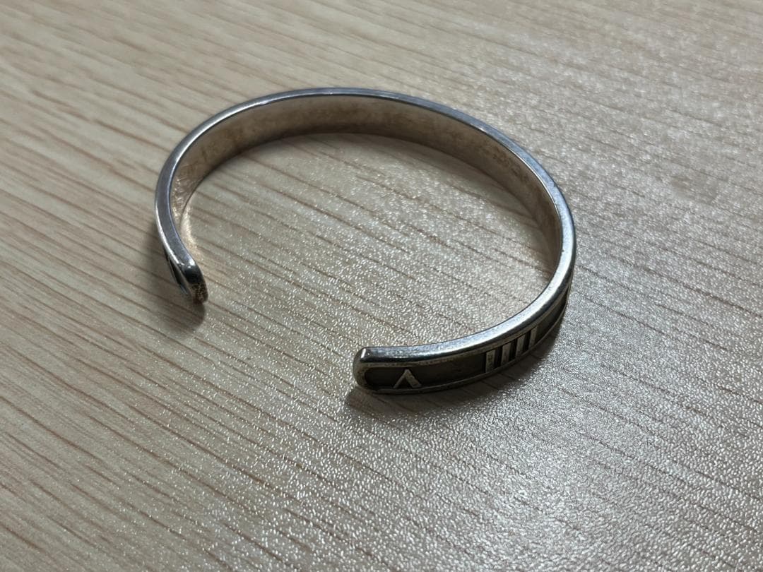 ティファニー アトラス シルバーバングル ヴィンテージ 約14.5㎝ 中古品