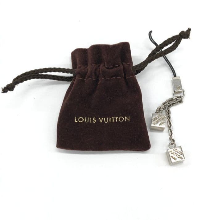 Louis Vuitton ルイヴィトン ストラップ シルバー