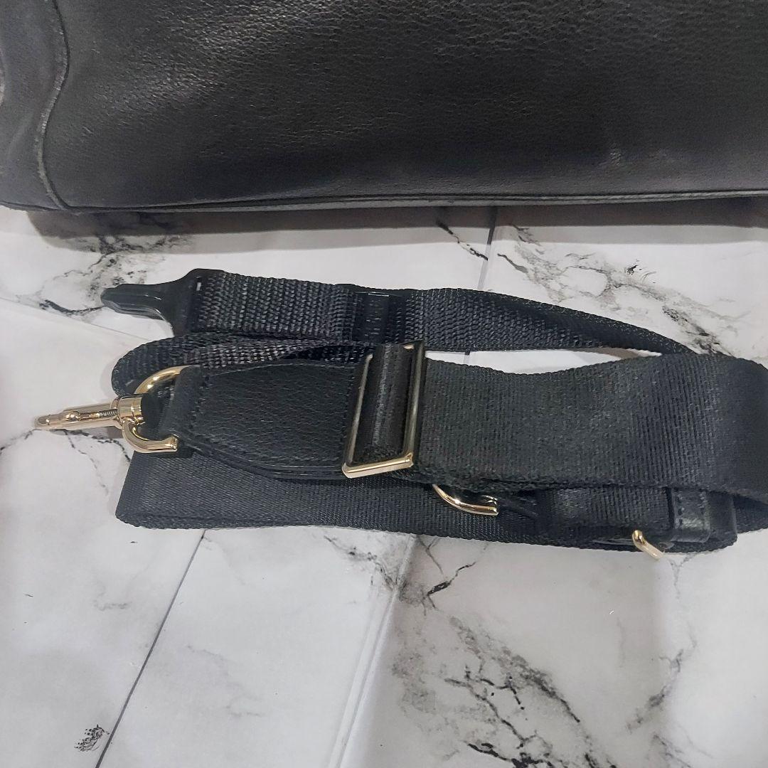 ポールスミス 3way　ビジネスバック シグネチャー　ジップストライプ　ブラック