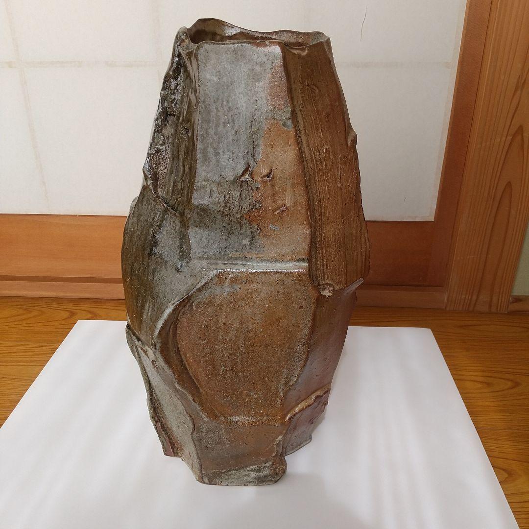 丹波焼 花入れ 大西雅文