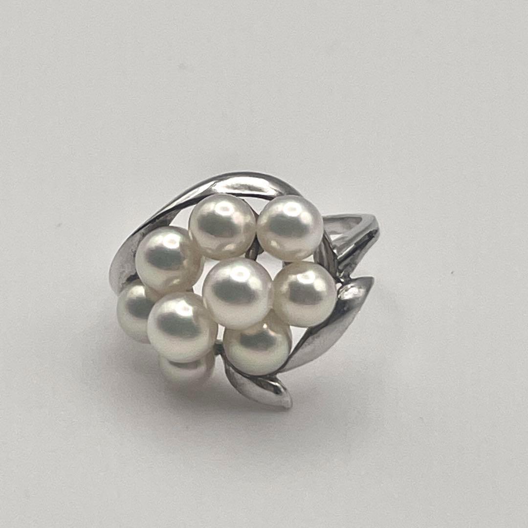 希少✨皇室御用達 MIKIMOTO ミキモト ベビーパールリング 指輪 7号