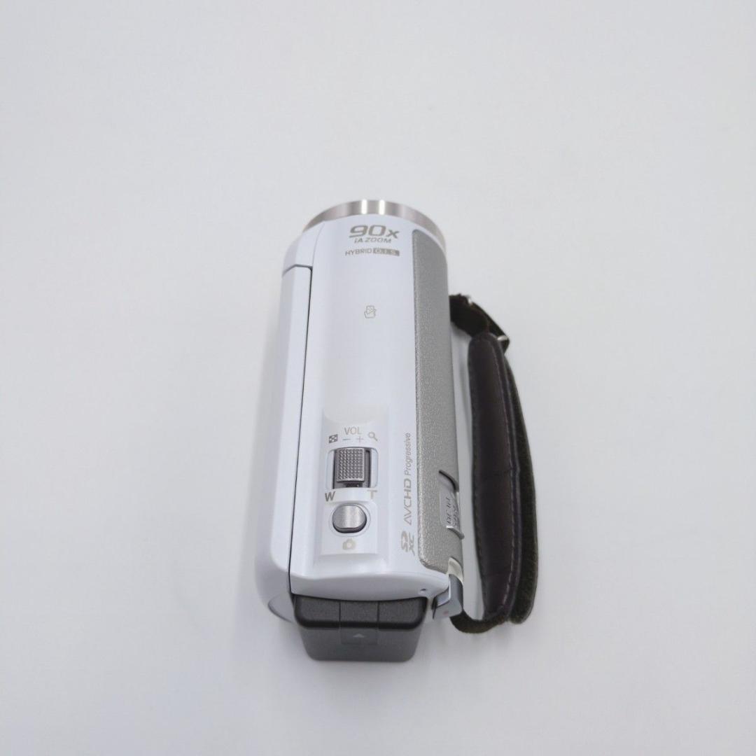 未使用級 Panasonic HC-V550M ビデオカメラ ホワイト 箱付