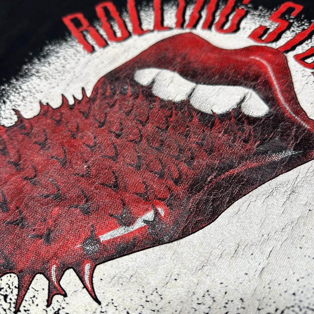 ローリングストーンズ XL スパイクタン ブラック スカル 94