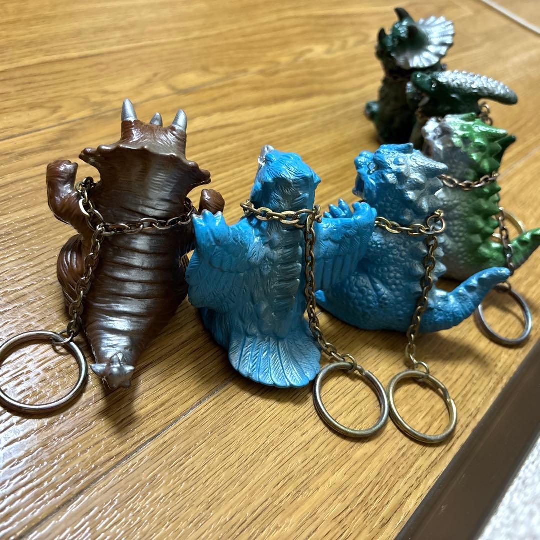 ウルトラマン　パチ　怪獣　ソフビ　キーホルダー　希少　当時物　無版権