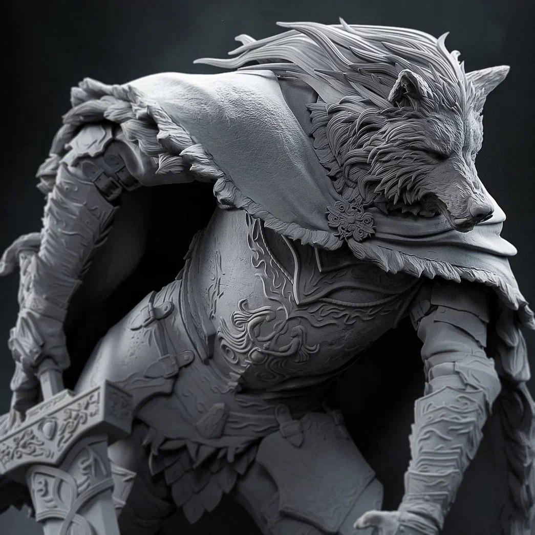 1/8　未塗装 未組立　フィギュア　ガレージキット　ブライヴ　エルデンリング