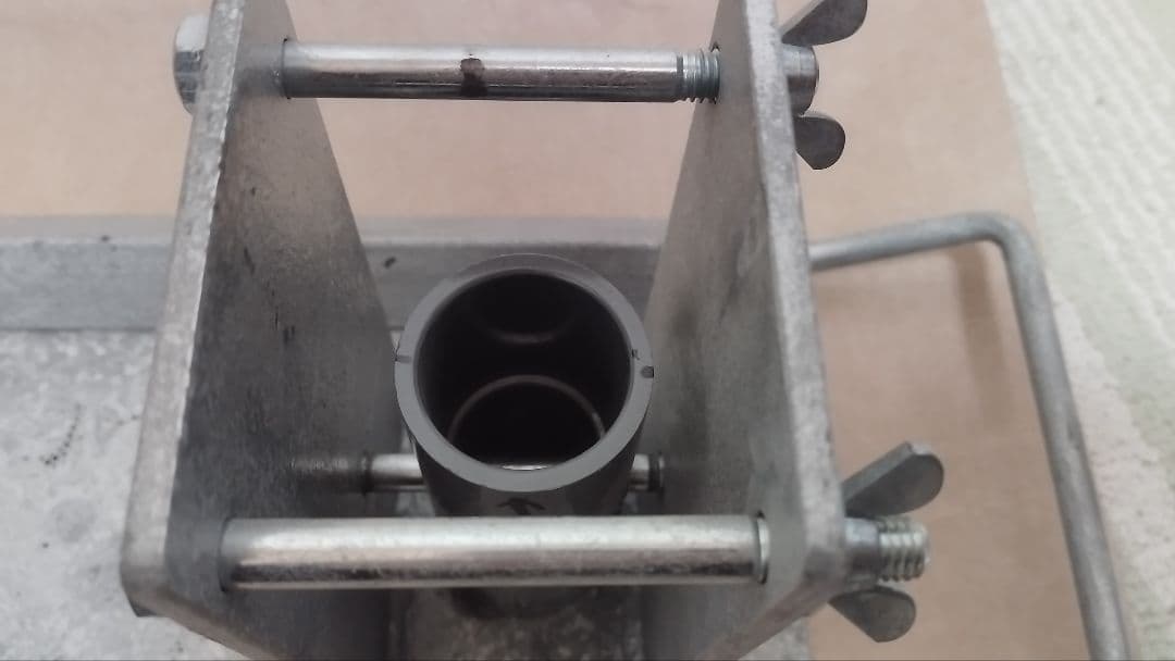 移動用タイヤ乗り上げ型マストベース ダイヤモンドＴＭＢ （アマチュア無線）