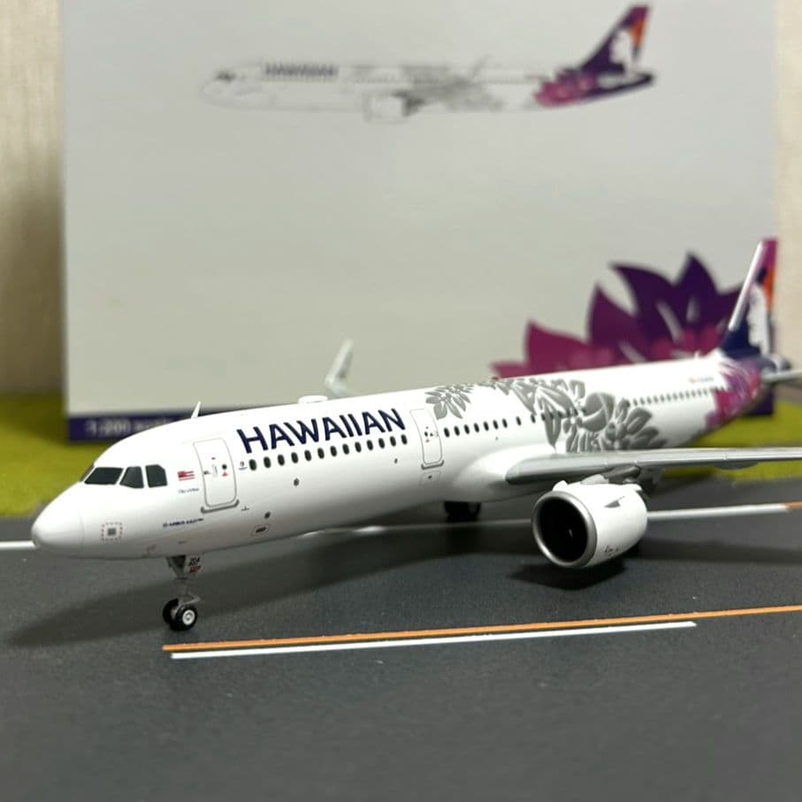 航空機・ヘリコプター Hawaiian Airlines A321neo 1:200