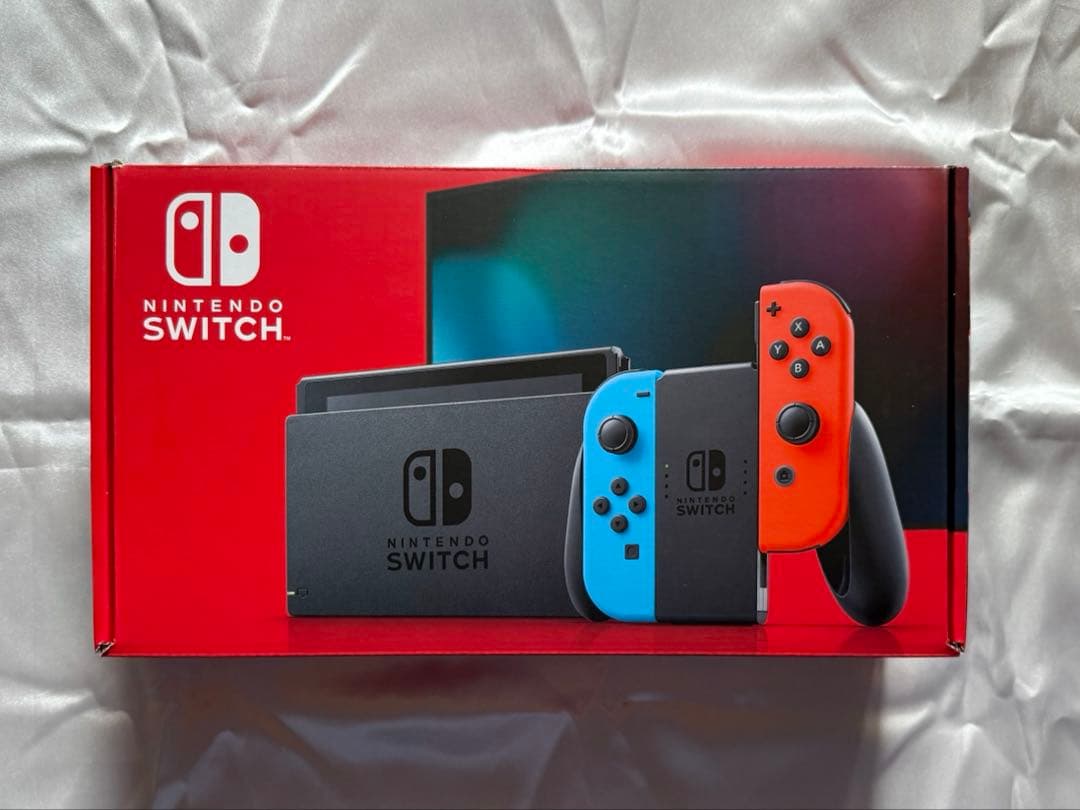 Nintendo Switch ネオンブルー ネオンレッド 外箱 ケース付き