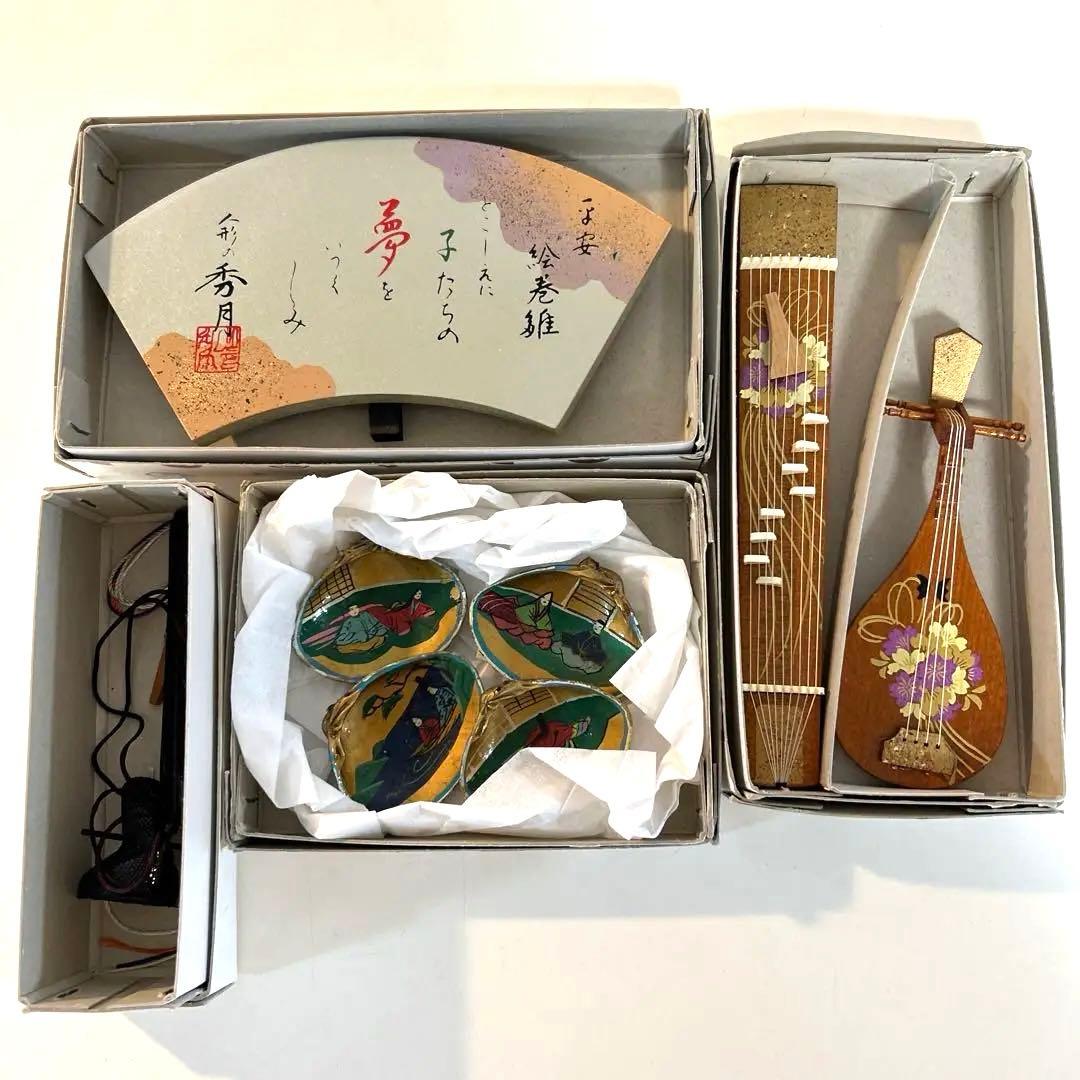 平安絵巻雛　雛人形セット 伝統的な和装