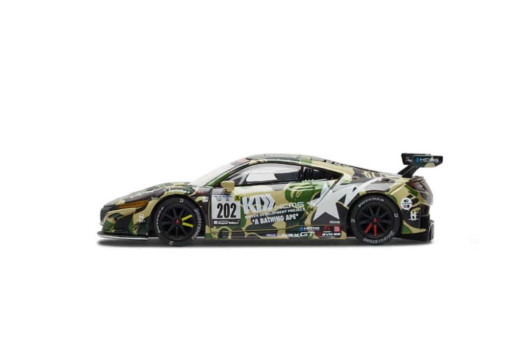 ミニカー BAPE X POPRACE HONDA NSX GT3