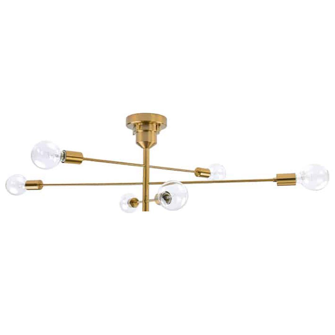 Astre unico別注カラー ゴールド シーリングライト