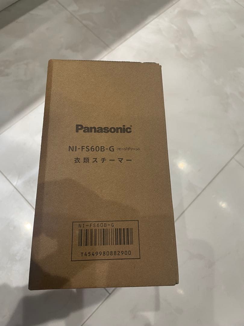 Panasonic NI-FS60B-G 衣類スチーマー