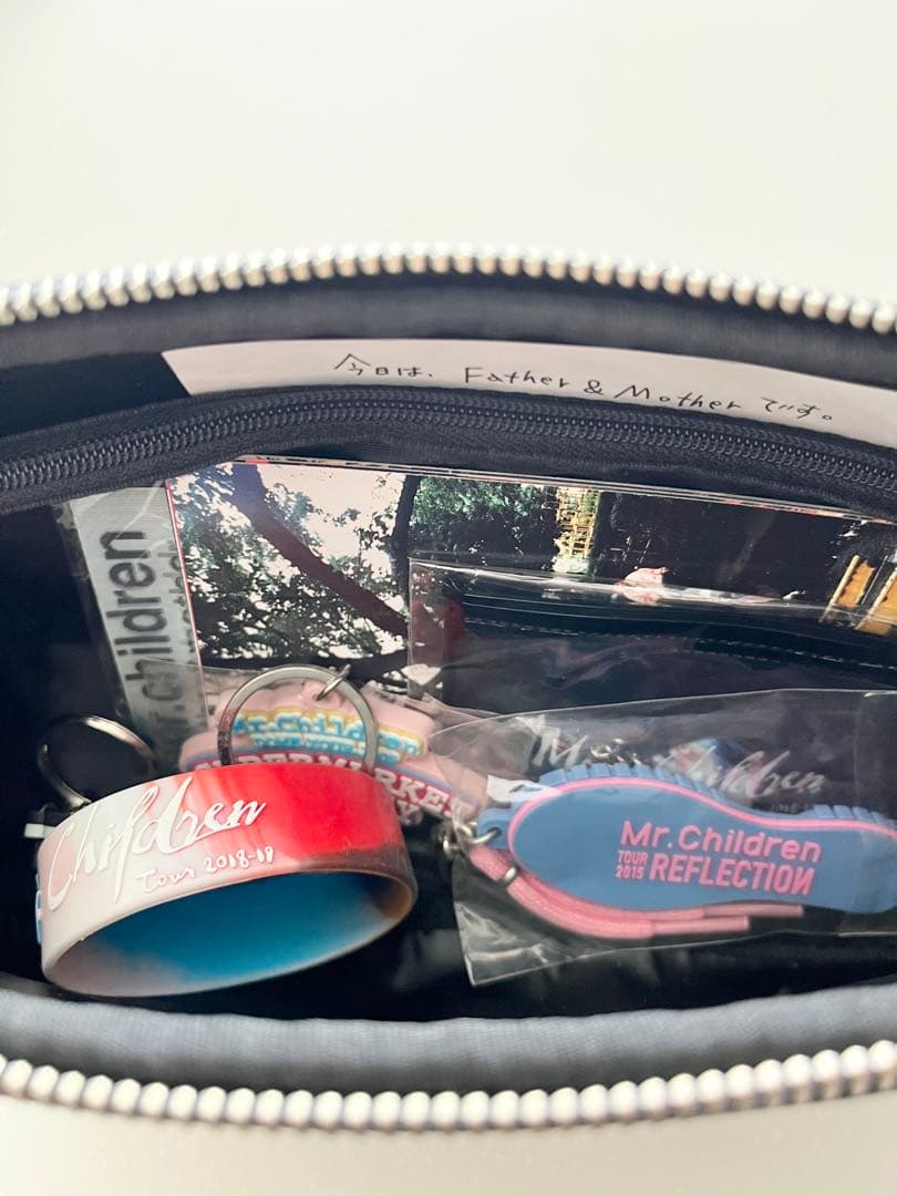 《Mr.Children》FC誌100号記念✨田原さん直筆サイン入りポーチ