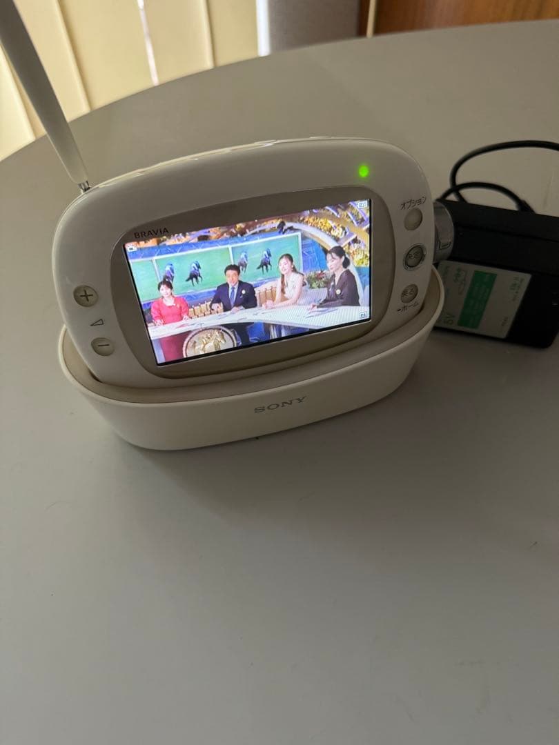 SONY ポータブルテレビ ACアダプター付き