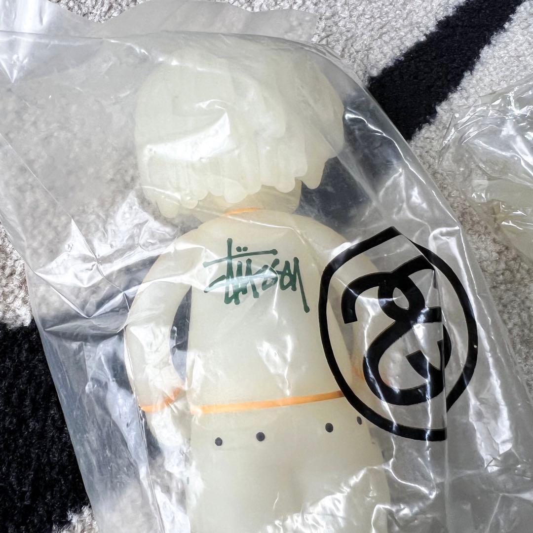 超希少 old stussy フィギュア clear デッドストック