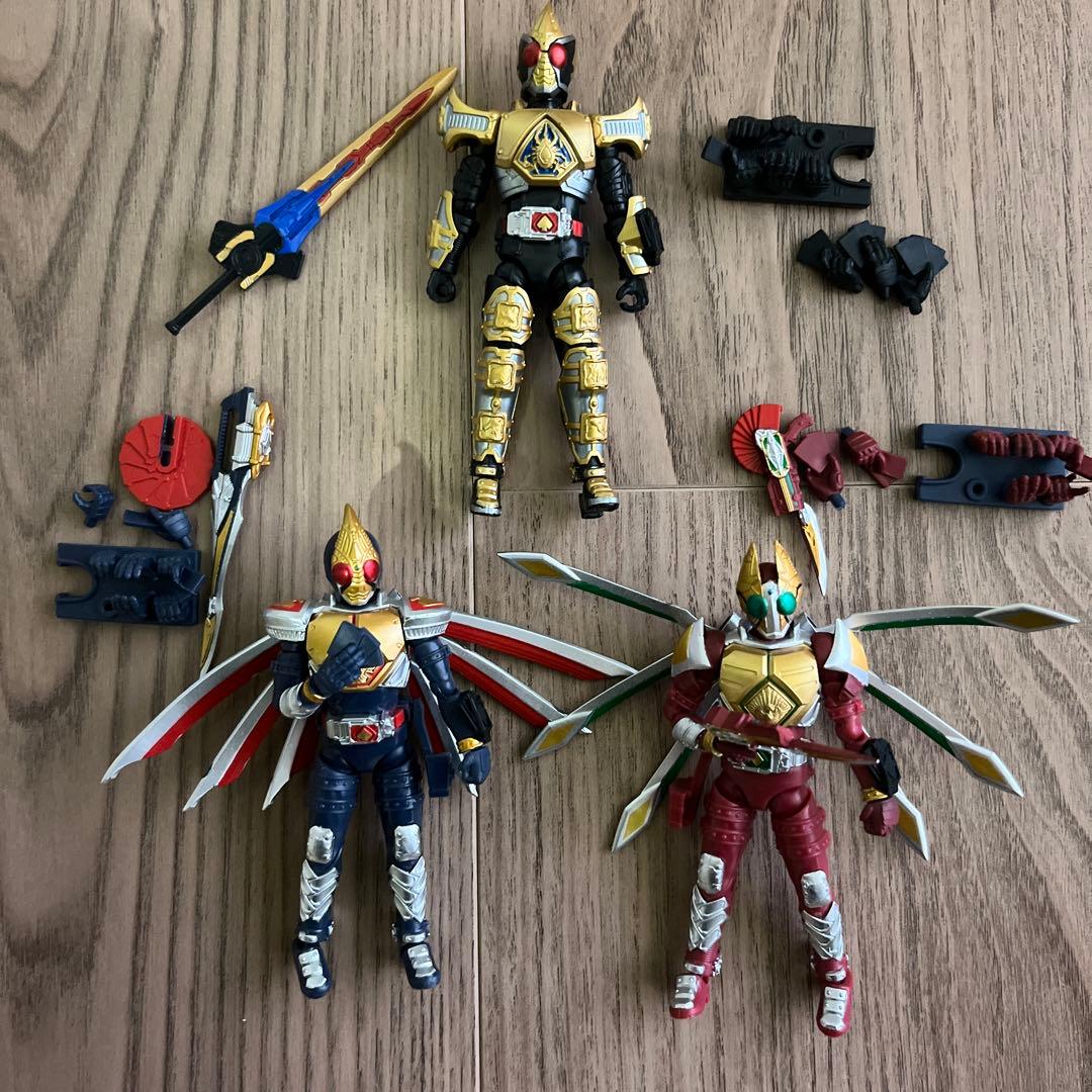 掌動/SHODO-X 仮面ライダーブレイド　ジャック、キングフォームセット