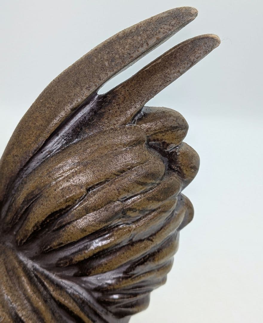 武用君彦 備前焼 干支置物「癸酉」 共箱共布栞 酉年 鶏 ニワトリ 鳥 縁起物