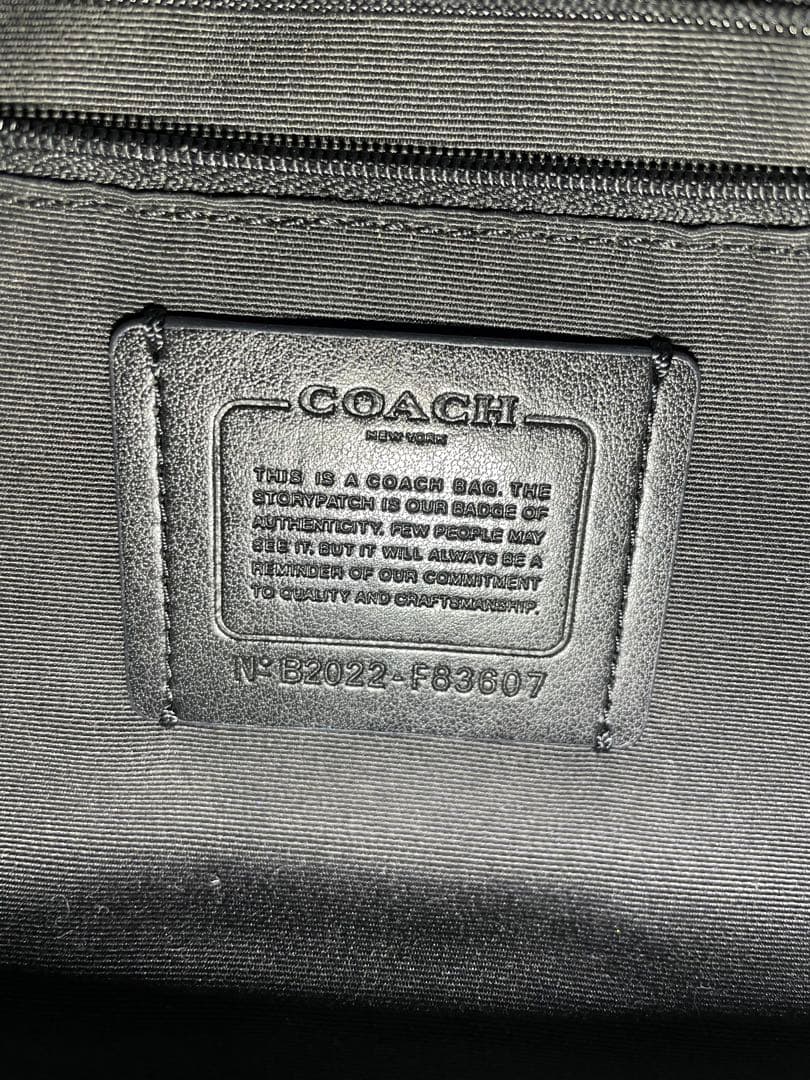 COACH ローアン サッチェル シグネチャー キャンバス