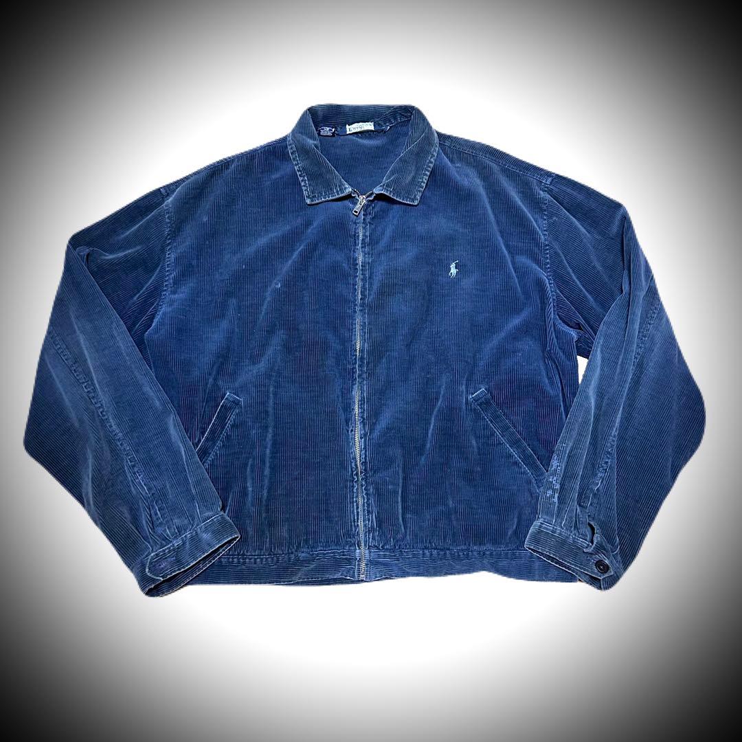 【希少】ラルフローレン 80s スウィングトップ コーデュロイ USA製 XL