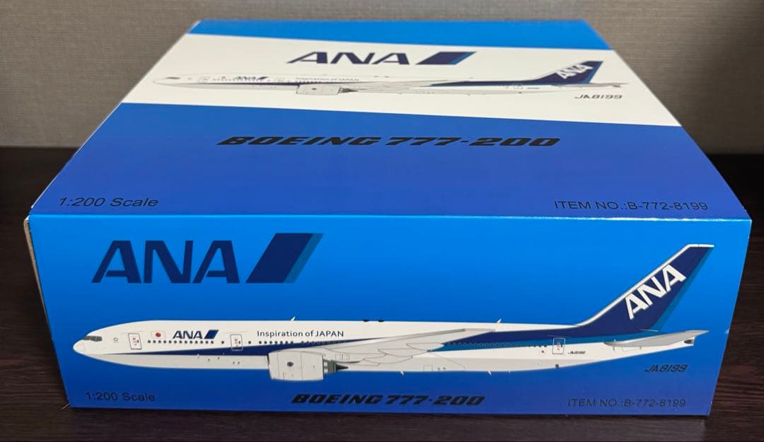 b*1様 レア B-Models ANA B777-200 JA8199 1/2