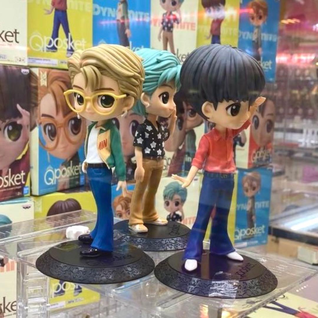 BTS TinyTAN Qposket フィギュア 全１４種 フルコンプセット
