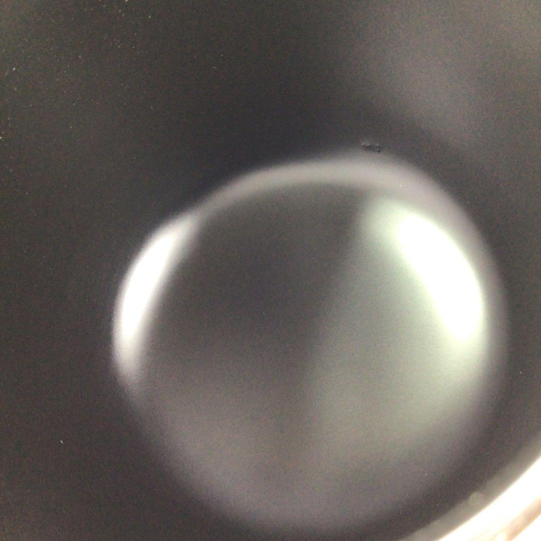 Ｐ８０６　棗　『荒井喜峰作』『黒漆塗』『扇面蒔絵』『利休棗』　共箱　茶道具