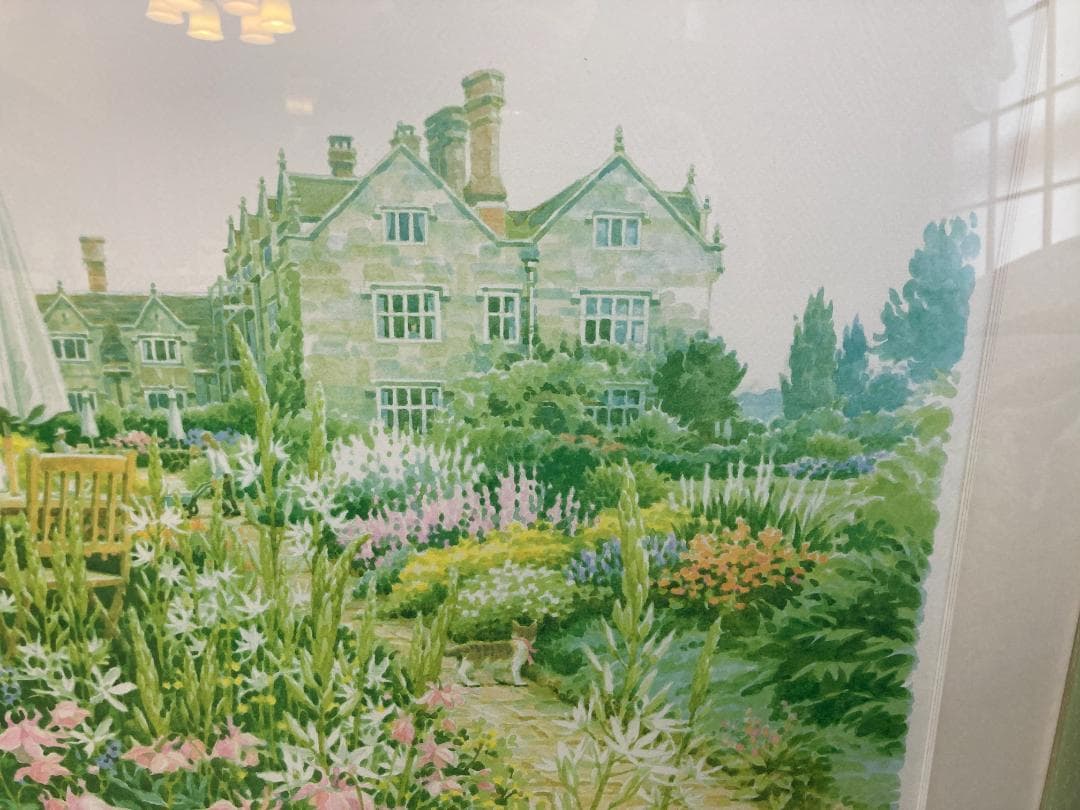 【送料無料】笹倉鉄平 ［グレヴタイの庭］シルクスクリーン