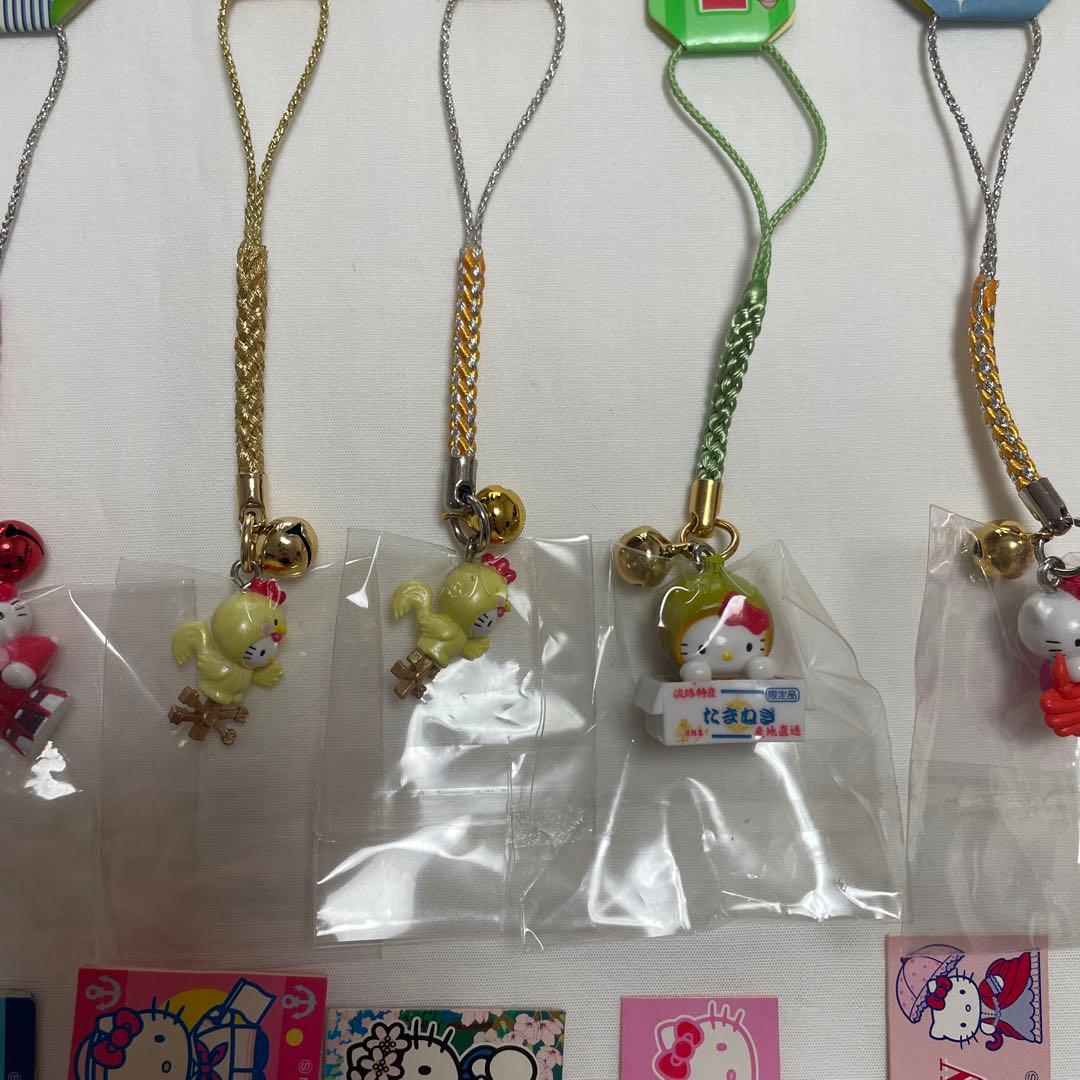 新品◆ハローキティ ご当地キティ 根付けストラップ 兵庫 18個セット◆匿名配送