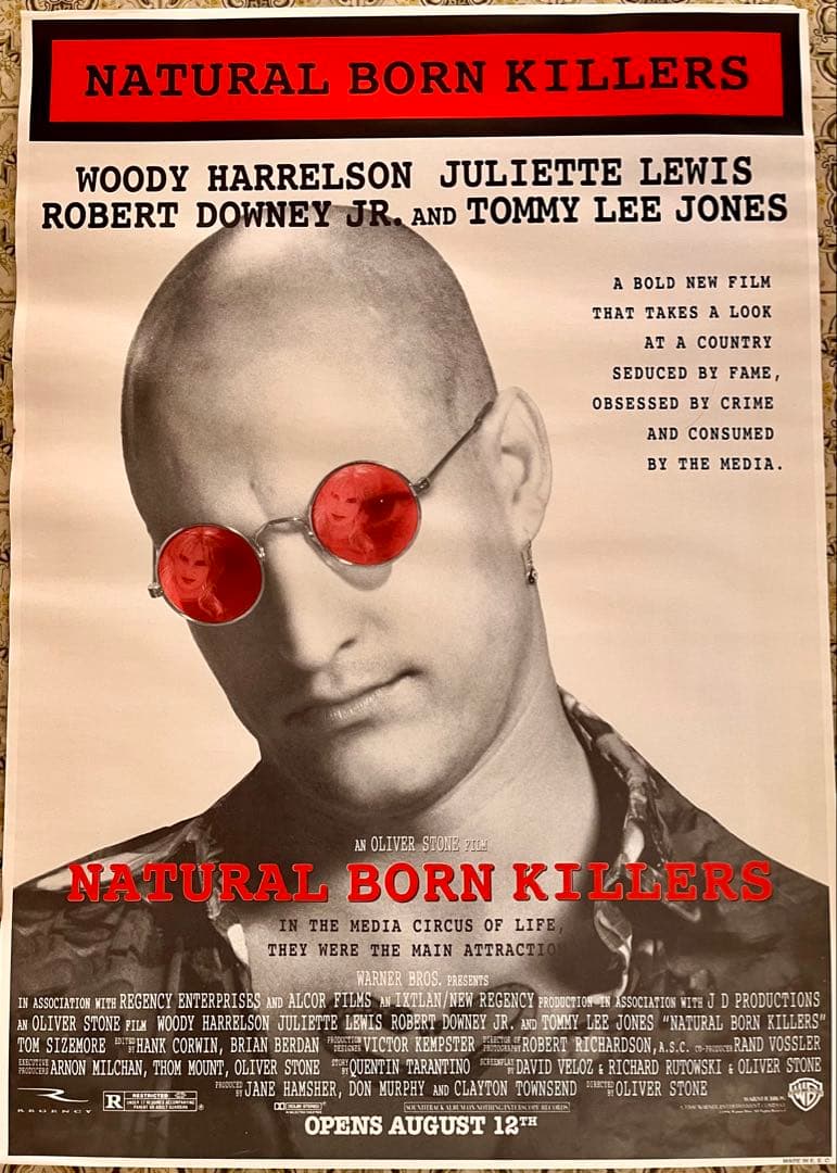 E*N様 Natural Born Killers A1ポスター タランティーノ