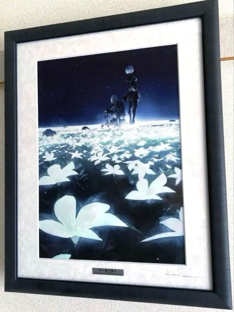 【限定品】複製原画「今ハ星モ無ク」NieR:Automata ニーアオートマタ