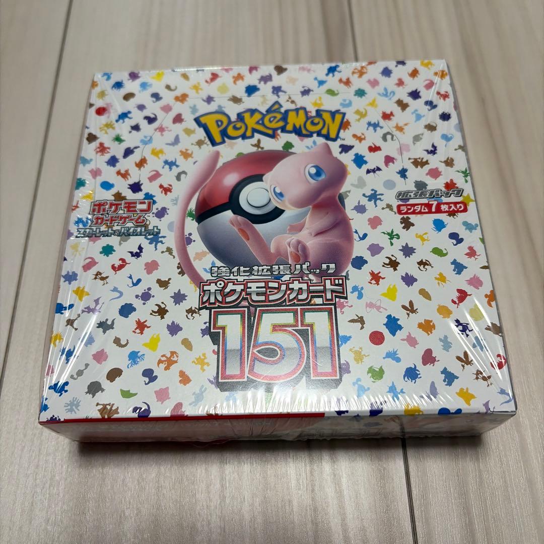 ゆ*ゆ様 (シュリンク付き) ポケモンカード151 BOX