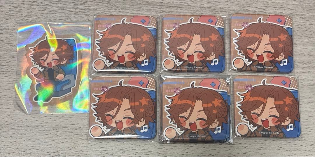 あんスタ 三毛縞斑 ESわくわくトリップシリーズ(缶バッジ・ステッカー)