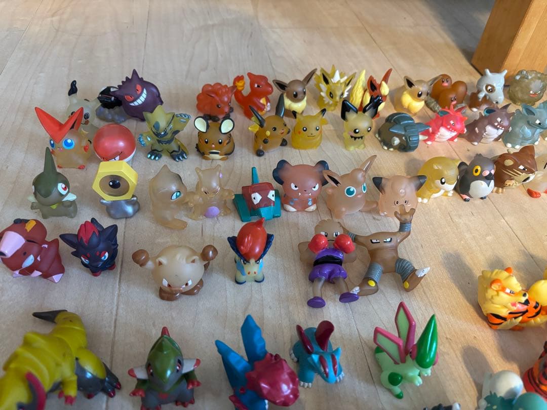 ポケモンキッズ 約710体とモンコレなどおまけ38体のセット　初代　初期多数