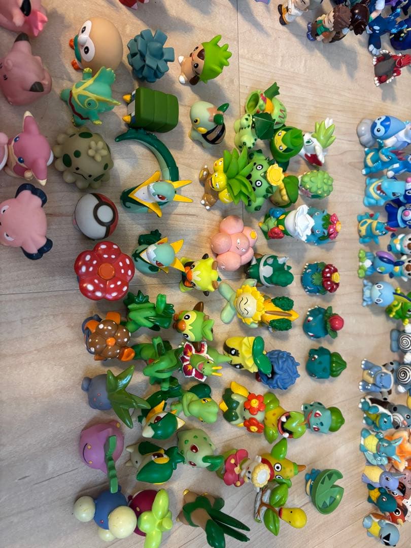 ポケモンキッズ 約710体とモンコレなどおまけ38体のセット　初代　初期多数