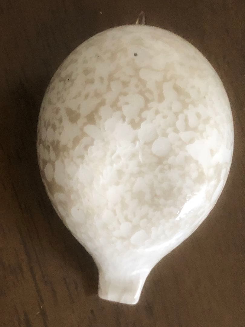 フィンランドの偉大なガラス作家オイバトイッカ作　雷鳥のガラスオブジェ