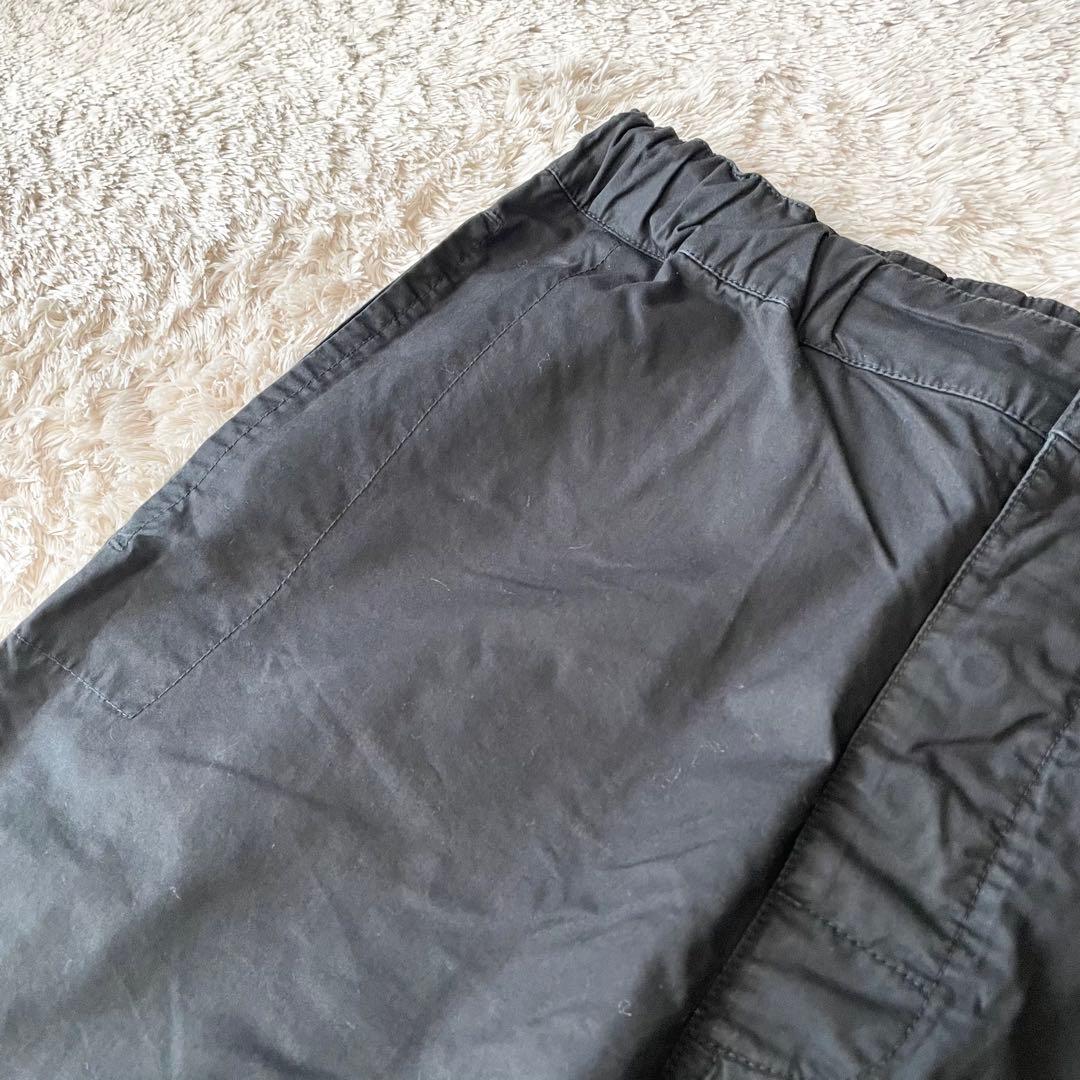 美品 MHL ファインコットンイージーパンツ 1 黒