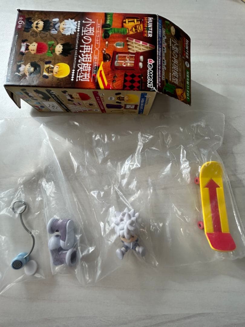 ハンターハンター小型の再現模型　キルア