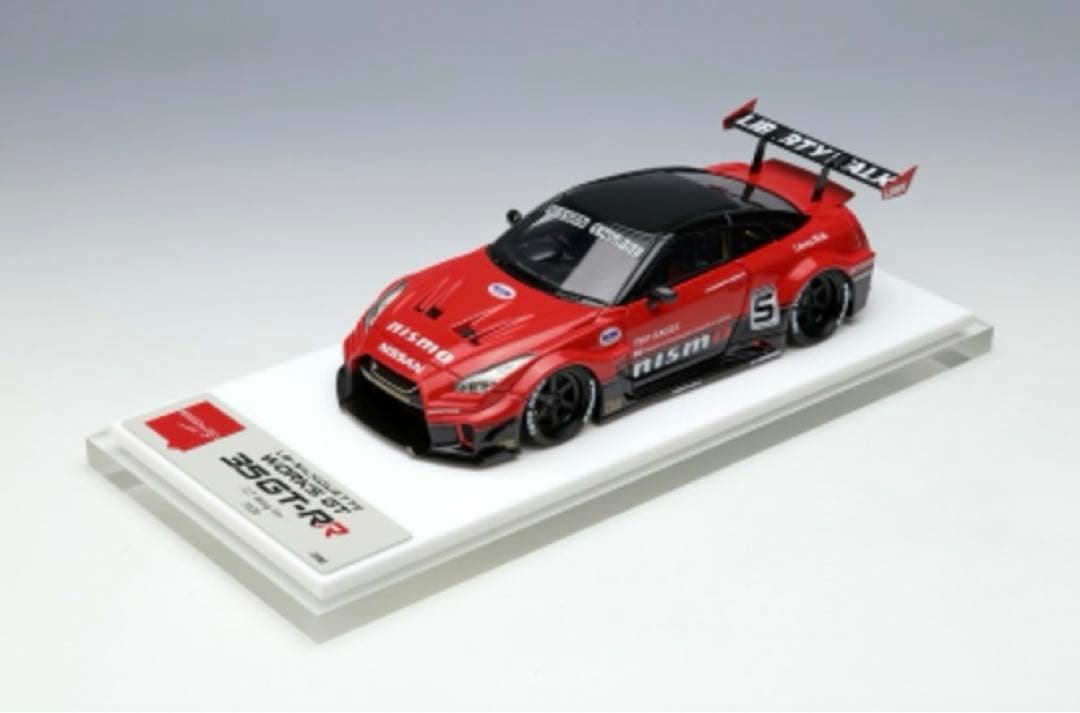アイドロン1/43 LB-シルエットワークスGT 35GT-RR GT Wing