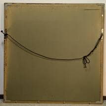 【真作】絵画　元村平　油彩　向日葵　静かな詩情漂う一枚　静寂と郷愁　W135