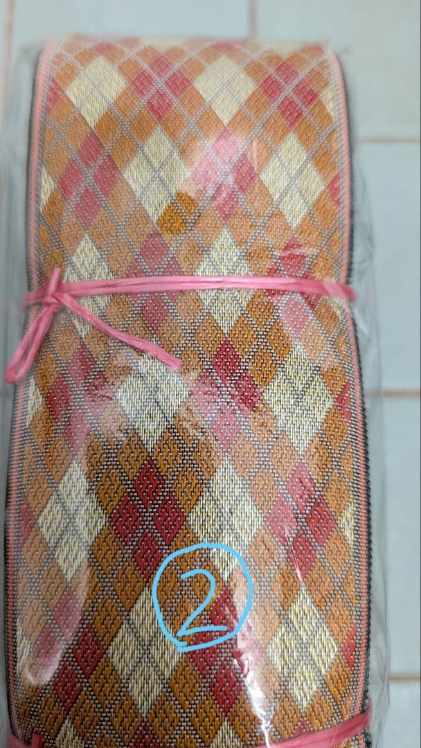 くず4種類の畳の縁(大宮縁)